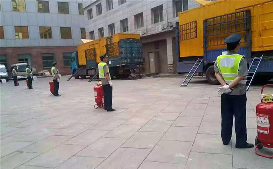 佛坪租赁发电机案例