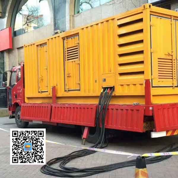 佛坪静音发电机出租